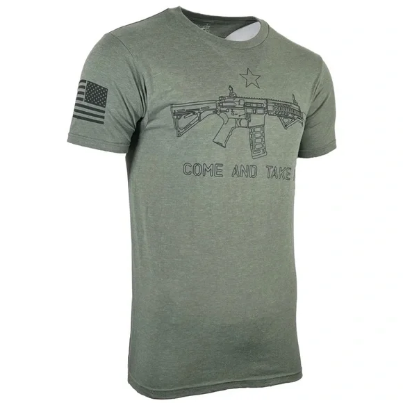 Howitzer Style Men's T-shirt Never Military Grunt - Picture 4 of 7